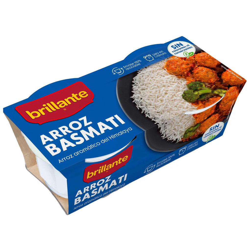 BRILLANTE ARROZ BASMATI PACK 2