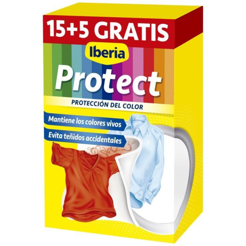 IBERIA TOALLITAS PROTECT COLOR 15+5