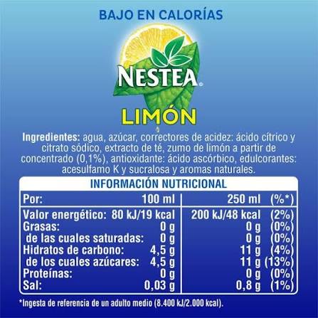 NESTEA LIMON BOTELLA 1,5 L.