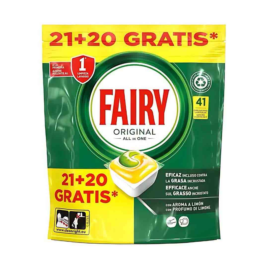 Fairy Caps Original Todo en 1 21+20 Pastillas