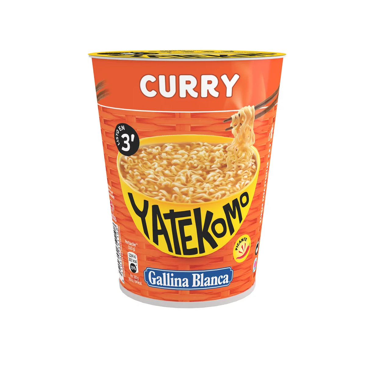 YATEKOMO GALLINA BLANCA ORIENTAL/CURRY VASO 61G