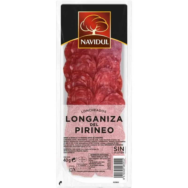 NAVIDUL LONGANIZA DEL PIRINEO 50GR