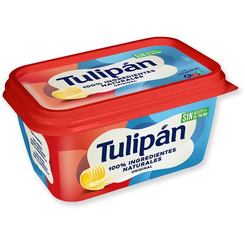 Tulipan Margarina Original sin Sal 400 g