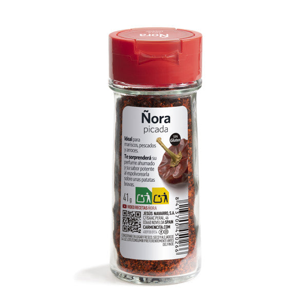 CARMENCITA ÑORA PICADA TARRO CRISTAL 41GR