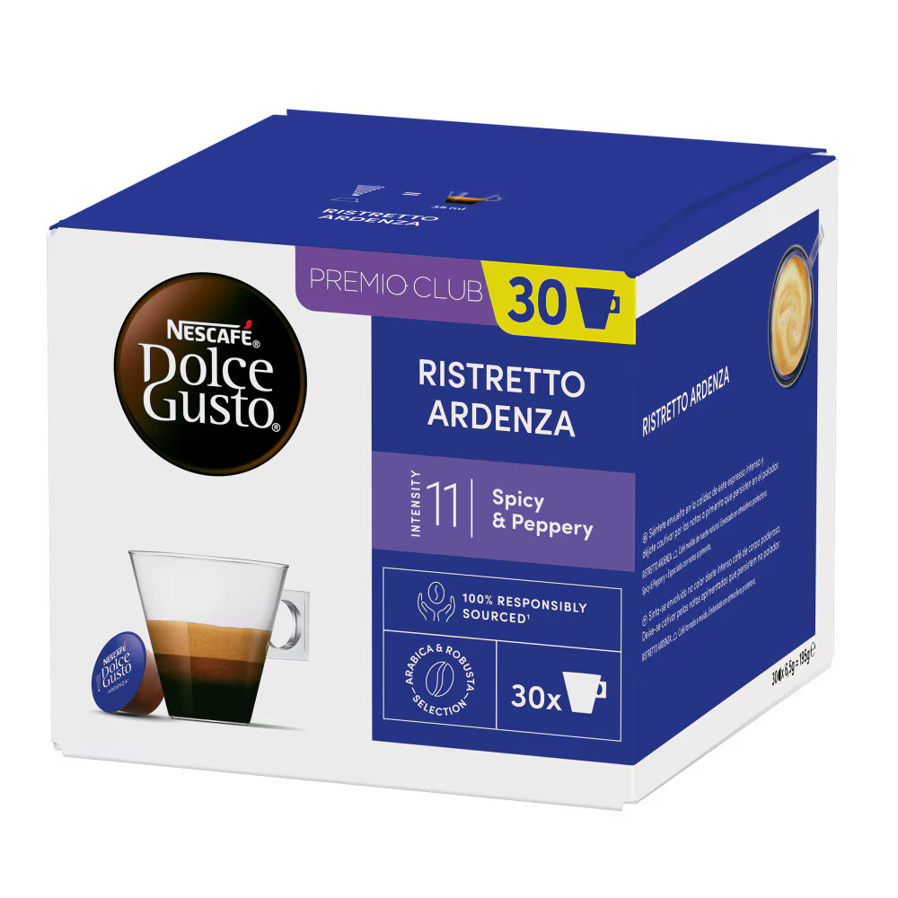 NESCAFE DOLCE GUSTO RISTRETTO ARDENZA PACK 30 CAPS