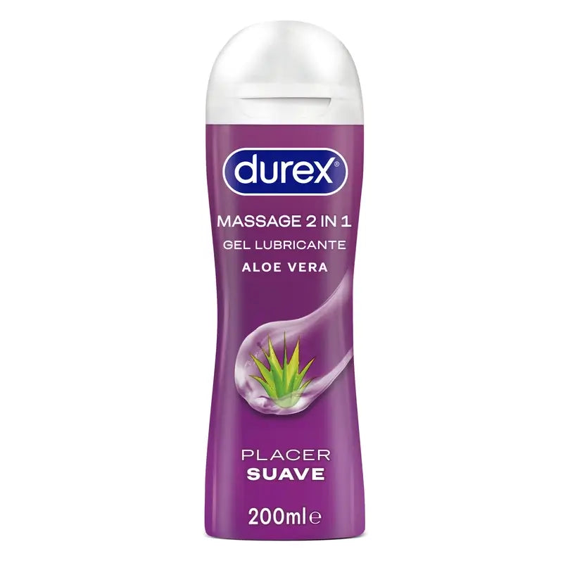 DUREX PLAY LUBRICANTE MASSAGE ALOE VERA 200 ML