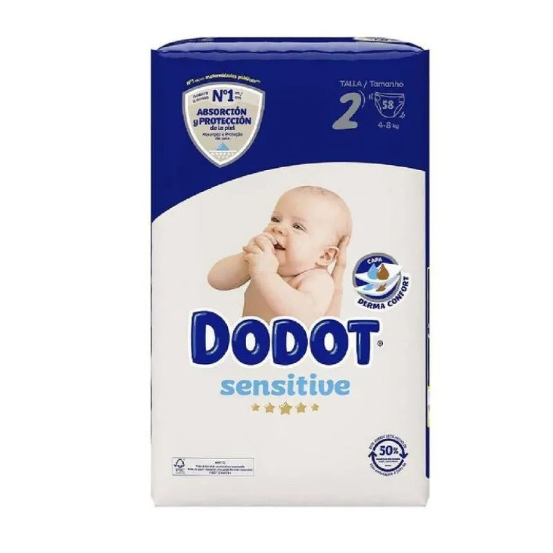 Dodot Sensitive Talla 2 58 Ud