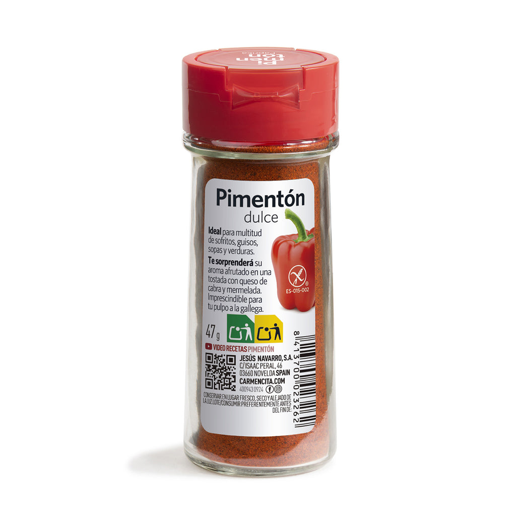 CARMENCITA PIMIENTÓN DULCE CRISTAL 47G.