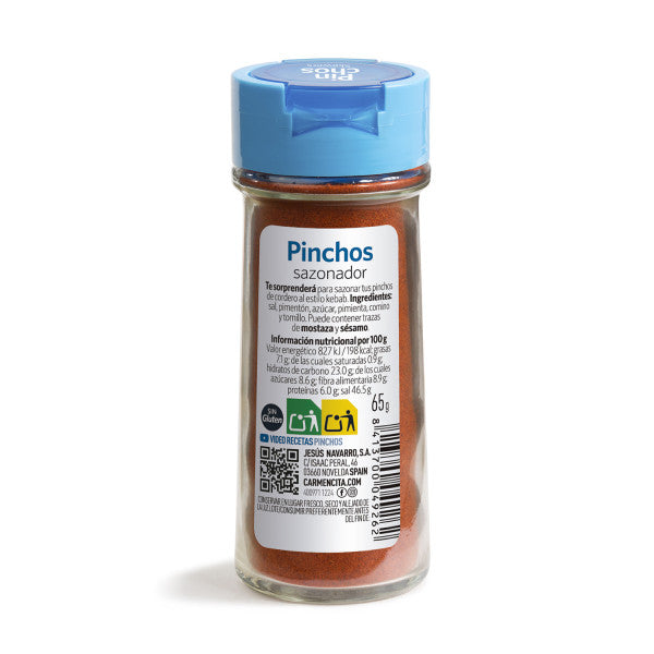CARMENCITA SAZONADOR PINCHOS ROJO.BOTE REST 330GR