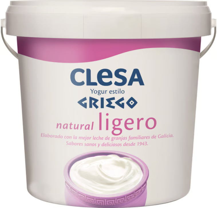 CLESA YOGUR GRIEGO NATURAL LIGERO 900GR