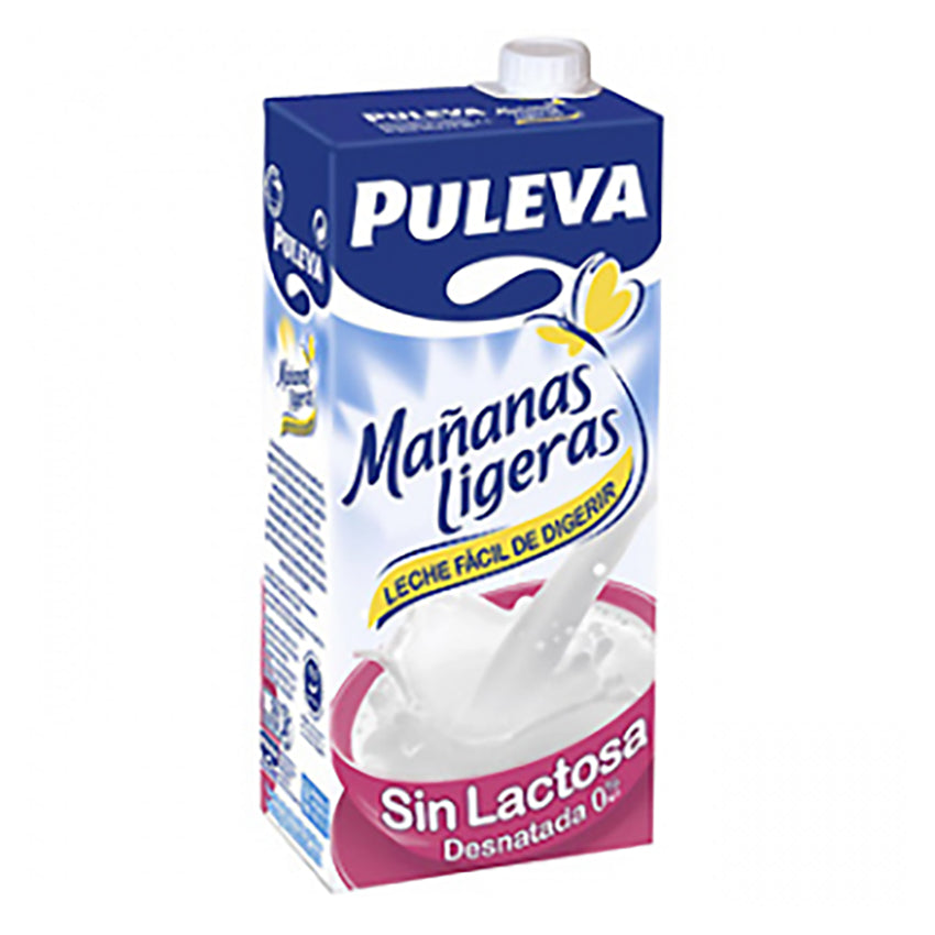 LECHE PULEVA MAÑANAS LIGERAS SEMIDESNATADA 1 L.