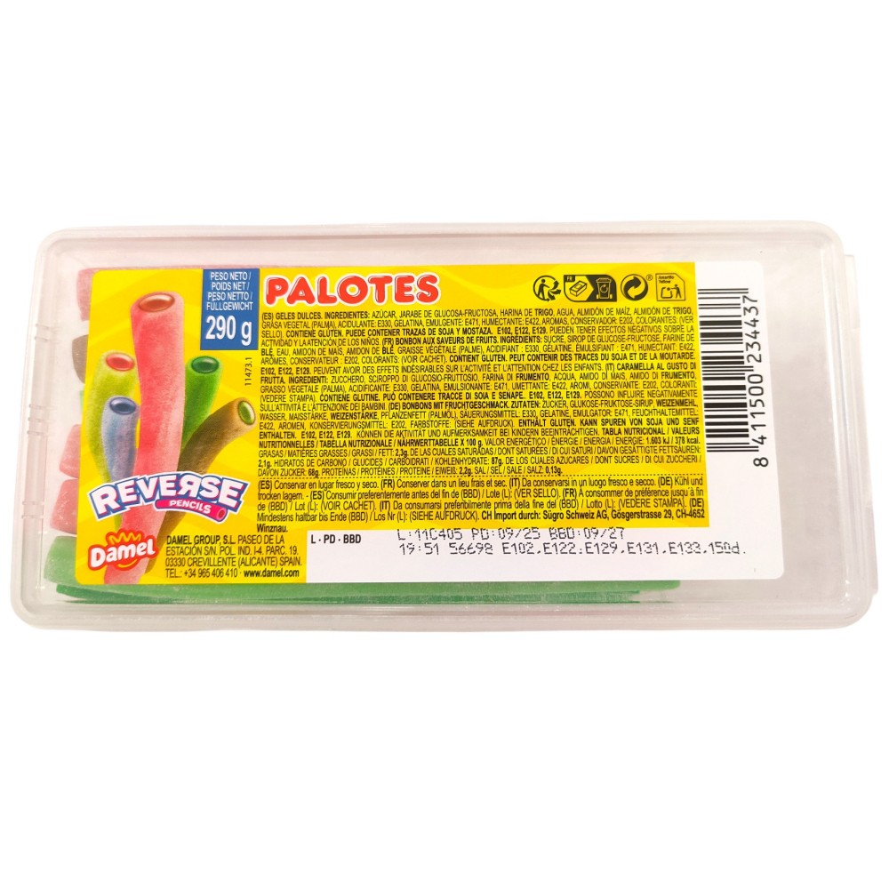 DAMEL LANZAS INVERTIDAS PALOTES 290GR