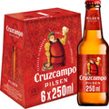 CRUZCAMPO CERVEZA BOTELLIN PACK 6X25CL