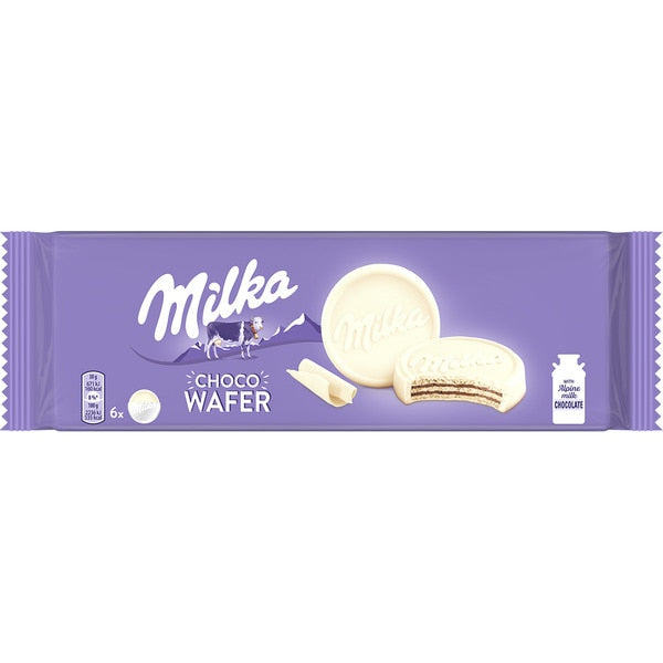 MILKA GALLETA CHOC.WAFER BLANCO 180 GRS