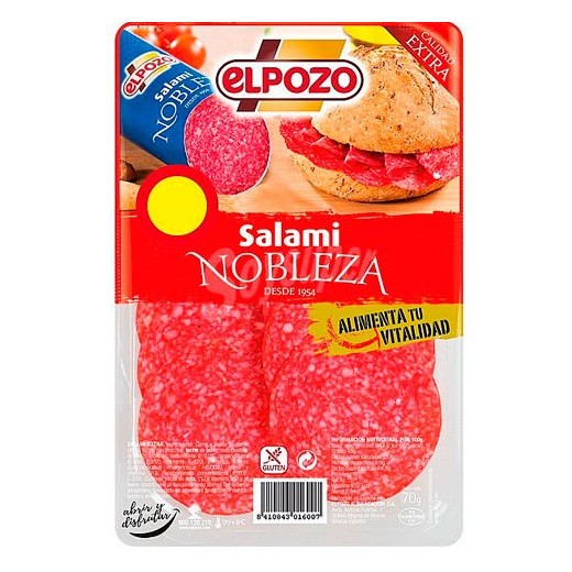 ELPOZO SALAMI NOBLEZA 65GR