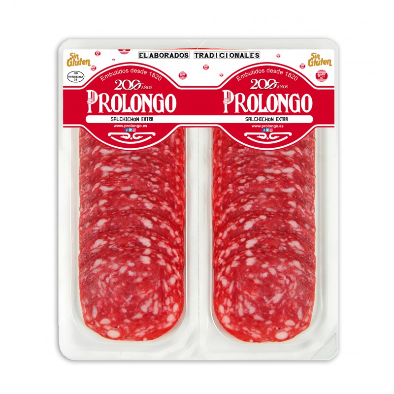 PROLONGO SALCHICHON GRAN PROLONGO PACK 2 X 50GR
