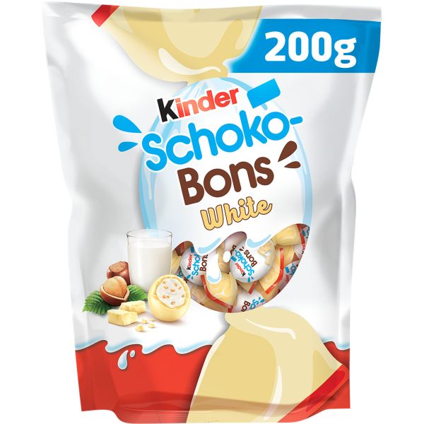 KINDER SCHOKOBONS WHITE 200GR