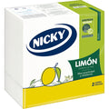 SERVILLETAS NICKY MAXI LIMON 65 UD