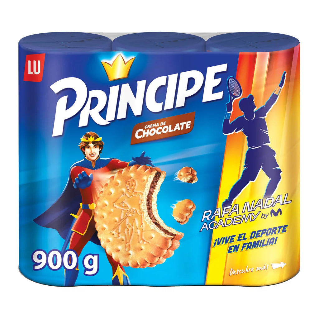 GALLETA PRINCIPE CHOCOLATE 300GR PACK3