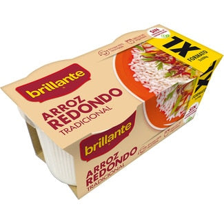 BRILLANTE XL ARROZ REDONDO PACK 2X200GR