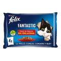 FELIX FANTASTIC COMIDA HÚMEDA PARA GATOS FESTIN DE SABORES FELIX FANTASTIC