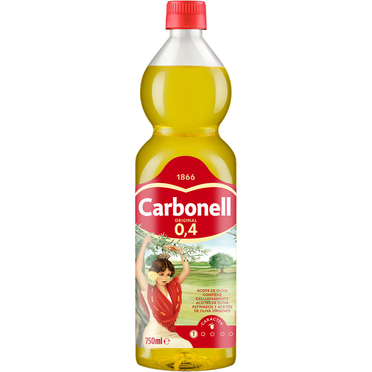 CARBONELL ACEITE OLIVA SUAVE 0,4º 1 LT